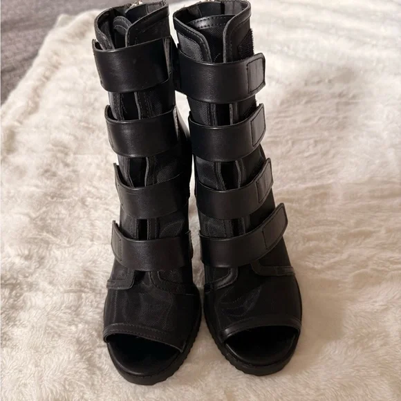 DKNY peep toe booties - Picture 3 of 6